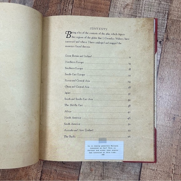 The Atlas of Monsters: Mythical Creatures from Around the World Hardcover - Picture 6 of 10